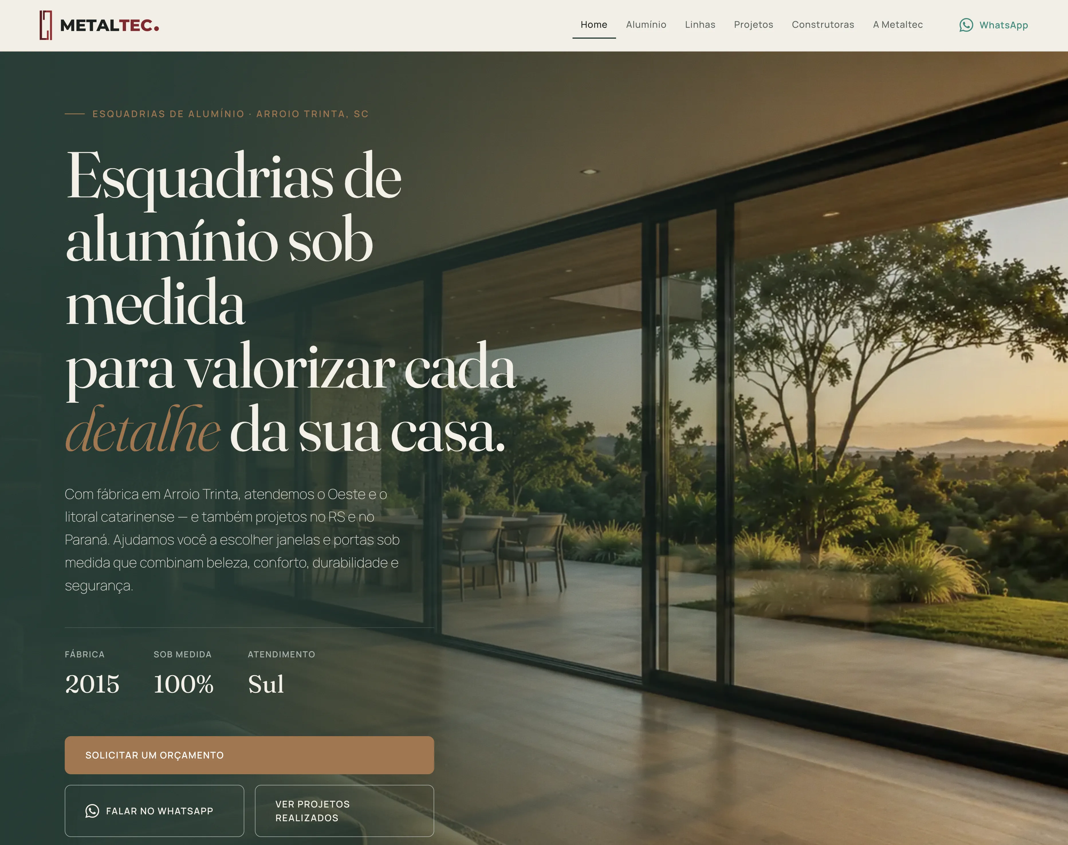 Site da Metaltec
